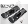Undercarriage Snow Skis for Model Airplane