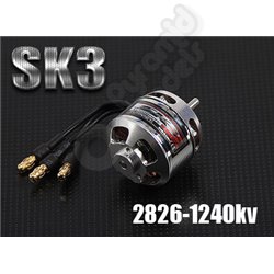 Aerodrive SK3 - 2826-1240kv Brushless Outrunner Motor