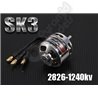 Aerodrive SK3 - 2826-1240kv Brushless Outrunner Motor