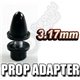 Midnight Blue Motor Prop Adapter 3.17mm Shaft (COLLET TYPE)