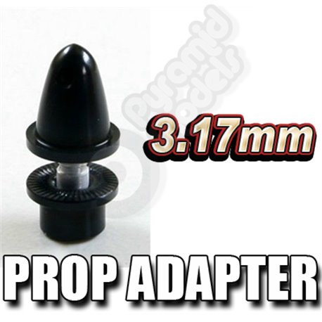 Midnight Blue Motor Prop Adapter 3.17mm Shaft (COLLET TYPE)
