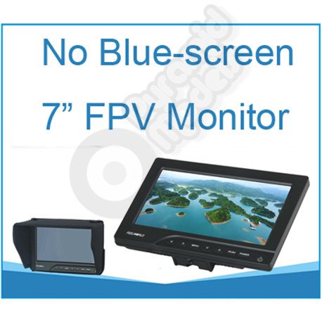 7 inch 800x480 Resolution FPV Monitor W/Light Shield