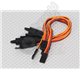 15CM Servo Lead Extention (JR) with hook 26AWG