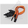 15CM Servo Lead Extention (JR) with hook 26AWG