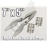 APC Style Propeller 7x5R (Right Hand Rotation - 2pc)