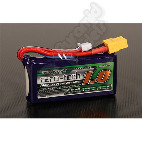 Turnigy nano-tech 1000mah 3S 25~50C Lipo Pack