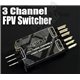 G.T.Power FPV 3 Channels Video Switcher FV3IN1