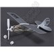 Rubber Band Powered Freeflight Spirit of St.Louis 291mm Span 