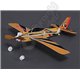Rubber Band Powered Freeflight Marchetti Model 310mm Span 
