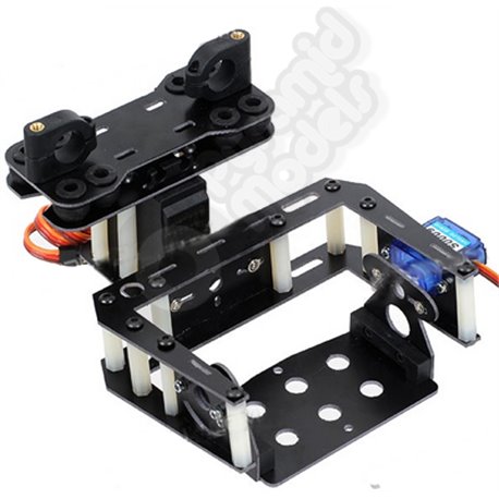 ATG Simple GOPRO 3 PTZ Fiberglass 2-Axis Tilt/Pan Photography Camera Mount PTZ for Quadcopter FPV