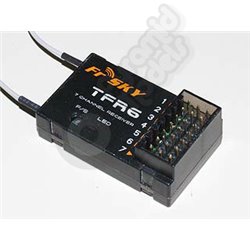 FrSky TFR6 7ch 2.4Ghz Receiver FASST Compatible