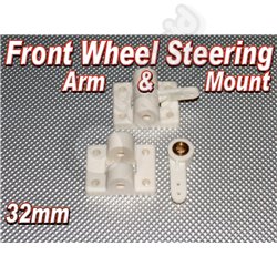 Front Wheel Steering Arm & Mount Set 32mm
