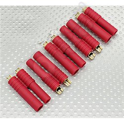 HXT 4mm Gold Connector w/Pre-installed Bullets
