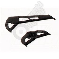 HK450 V2 Heli Plastic Horizontal / Vertical Tail Fin