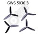 GWS 5030 3 blade (Black) - 2xCW and 2xCCW - 4pcs per bag