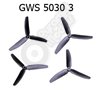 GWS 5030 3 blade (Black) - 2xCW and 2xCCW - 4pcs per bag