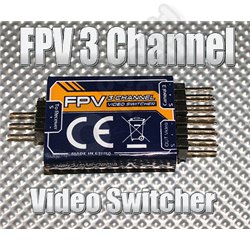 3-Channel FPV Video Switcher