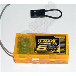 OrangeRx R620 Spektrum/JR DSM2 Compatible Full Range 6Ch 2.4Ghz Receiver w/Failsafe