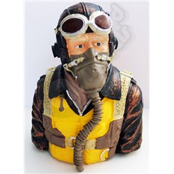 Highly Detailed Model Pilot L82 x W62 x H107mm - American Uniform