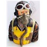 Highly Detailed Model Pilot L82 x W62 x H107mm - American Uniform