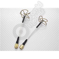 5.8 GHz Circular Polarized Antenna RP-SMA (Set)) - suitable for SkyRF-based systems