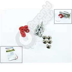 GWS MICRO PUSH ROD CONNECTOR (2.0MM)  - Linkage Stopper 