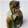 World War 2 Japanese Pilot L90 x W60 x H115mm