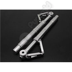Turnigy 60~90 size Alloy Sprung Oleo Strut with Trailing Link (140mm) 2pc