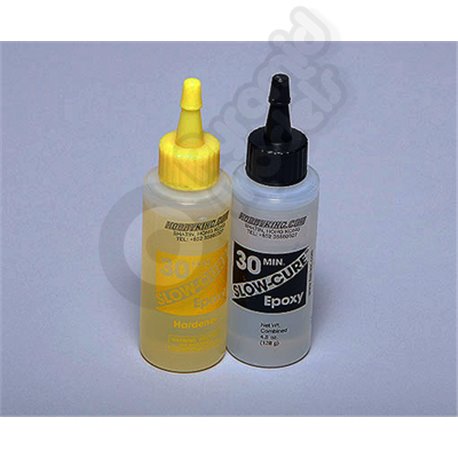 Slow-Cure 30 Min Epoxy Glue 4.5 oz