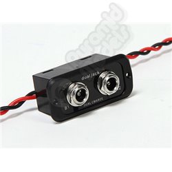 Dual Charging Jack for Receiver Batteries
