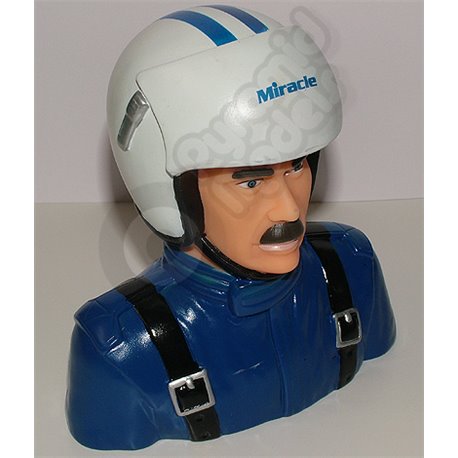 1/4 Scale Model Pilot (Blue or Red) (H116 x W113 x D53mm)