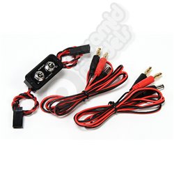 Dual Charging Jack for Receiver Batteries