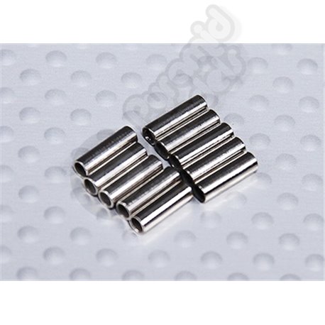 Coated Copper Crimping Tube for Pull/Pull Wire (10pc) 