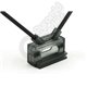 Receiver Antenna Mount Dual 45deg with Direct or Clip Mount