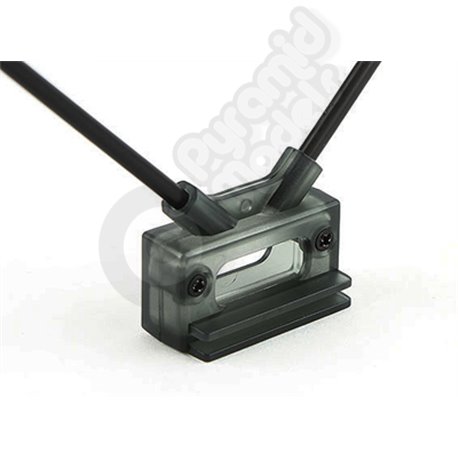 Receiver Antenna Mount Dual 45deg with Direct or Clip Mount