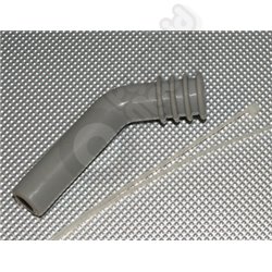 Silicone exhaust Deflector 80mm - 9mm ID