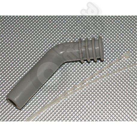 Silicone exhaust Deflector 80mm - 9mm ID