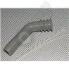 Silicone exhaust Deflector 80mm - 9mm ID