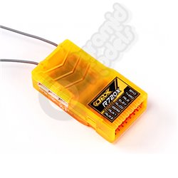 OrangeRx R720X 7Ch 2.4 GHz DSM2/DSMX Full Range Receiver w/Sat Diversity Antenna,Failsafe and CPPM