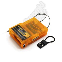 OrangeRx R1020X 10Ch 2.4 GHz DSM2/DSMX Full Range Receiver w/Sat Diversity Antenna, F/S and CPPM