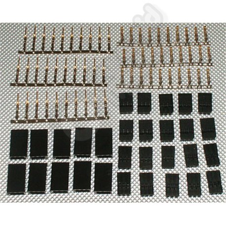 JST-SH Servo Plug Set for Futaba & JR style terminals. 