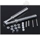 Alloy Oleo Strut 130mm Straight Mains for 60~90 Class 2pc