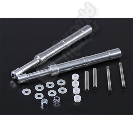 Alloy Oleo Strut 130mm Straight Mains for 60~90 Class 2pc