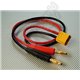 Charge Cable with Male XT60 - 4mm Banana plug