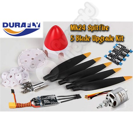 Durafly MK24 Spitfire 5 blade Upgrade Kit