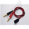 Futaba Plug to Banana Plug Charge Lead Adapter