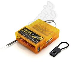 OrangeRx R1220X 12Ch 2.4GHz DSM2/DSMX Comp Full Range Rx w/Sat DivAnt, F/Safe & CPPM
