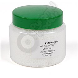 Polymorph Hand Mouldable Plastic (500g Bottle - 4 inch Dia.)