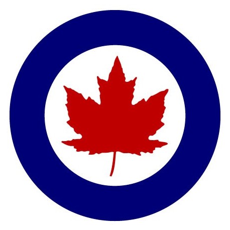 Canadian Airforce Roundels 1946 - 1965