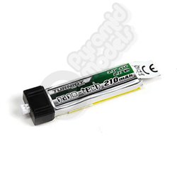 Turnigy Nano-Tech 210mAh 1S 45C LiPo Battery 2 pack - Kyosho, E-flite, Parkzone